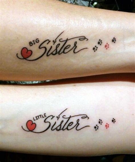 sister tattoo designs|big sister little tattoo ideas.